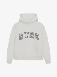 The Couture Club Dames Hoodie Ctre Relaxed Off White
