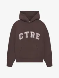 The Couture Club Dames Hoodie Ctre Relaxed Bruin