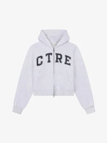 Dames Vest CTRE Applique Grijs Marl