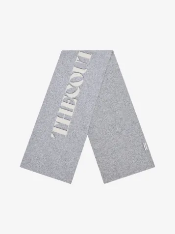 Unisex Sjaal Grijs Melange