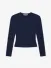 The Couture Club Dames Longsleeve Sculpting Stretch Dark Navy