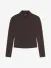 The Couture Club Dames Vest Sculpting Stretch Chocolate