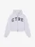 The Couture Club Dames Vest CTRE Applique Grijs Marl