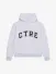 The Couture Club Dames Hoodie CTRE Relaxed Grijs Marl