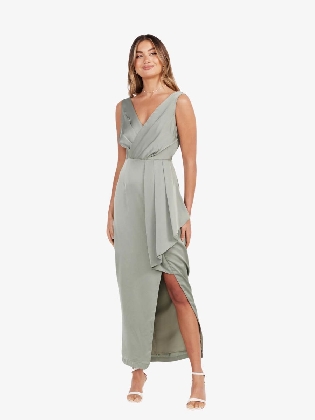 Dames Jurk Goddess Sage