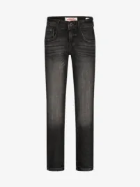 Vingino Jongens Spijkerbroek Regular Brent Dark Grey Vintage